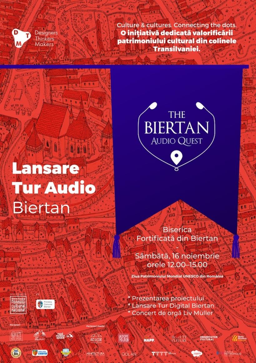 Proiectul „Culture & Cultures. Connecting the Dots” lansează turul audio al satului Biertan de Ziua Patrimoniului Mondial UNESCO în România 18927712