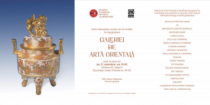 Galeria de Artă Orientală, o nouă expoziție permanentă la Muzeul Național de Artă al României 18928206