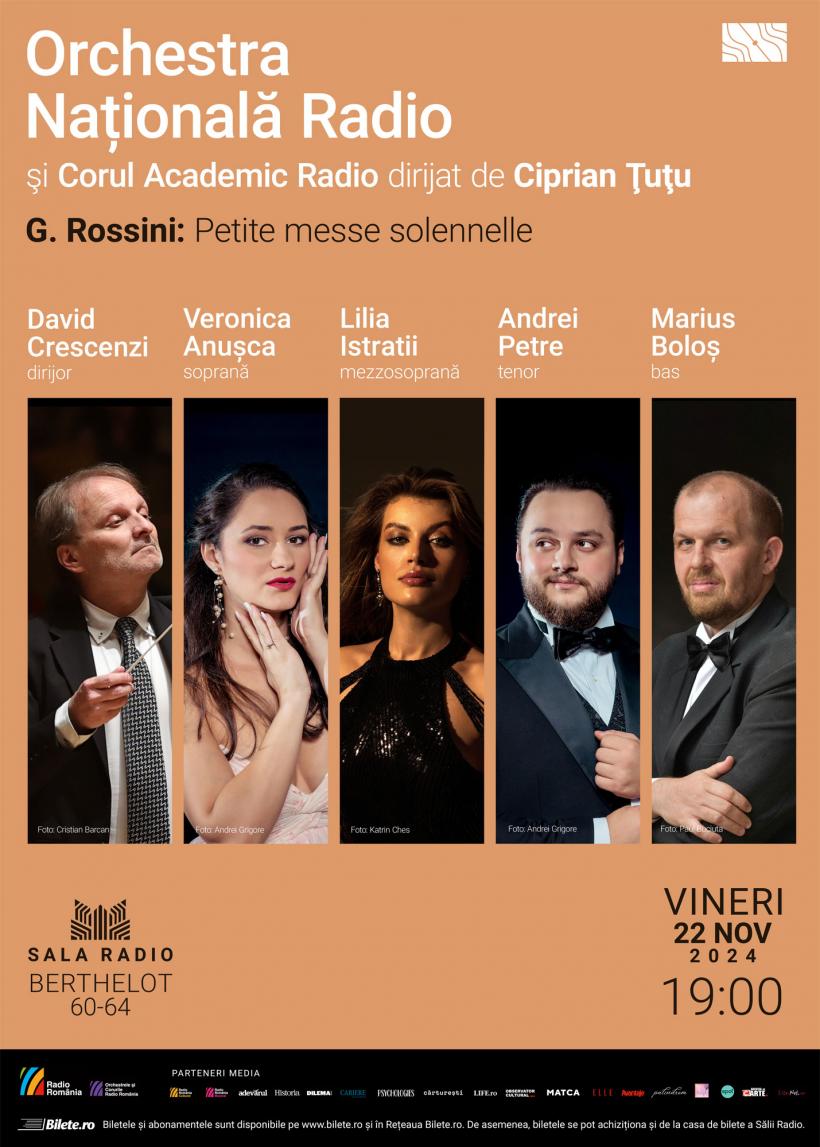 ROSSINI dirijat de DAVID CRESCENZI, la Sala Radio 18928159