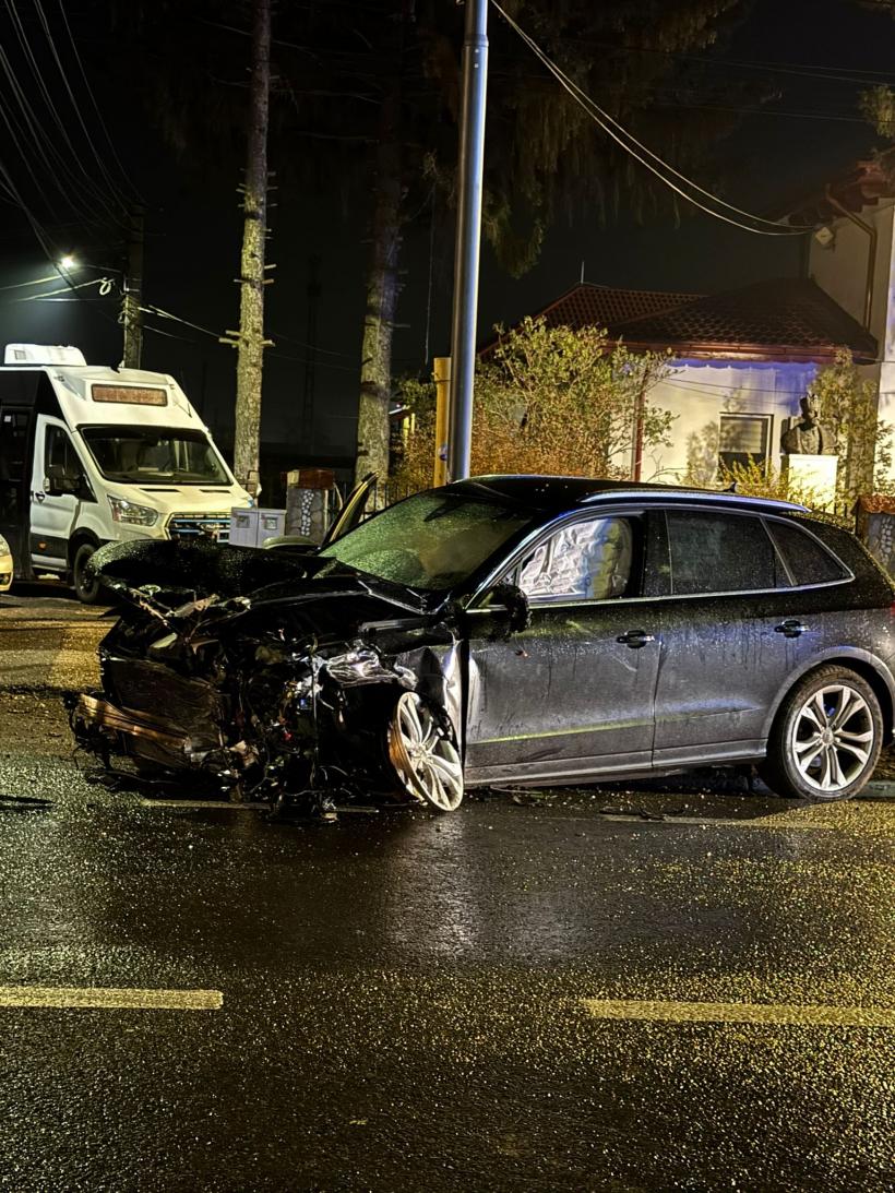 Accident groaznic urmat de incendiu pe DN 1A, în Prahova: 4 răniți, între care o adolescentă 18928552