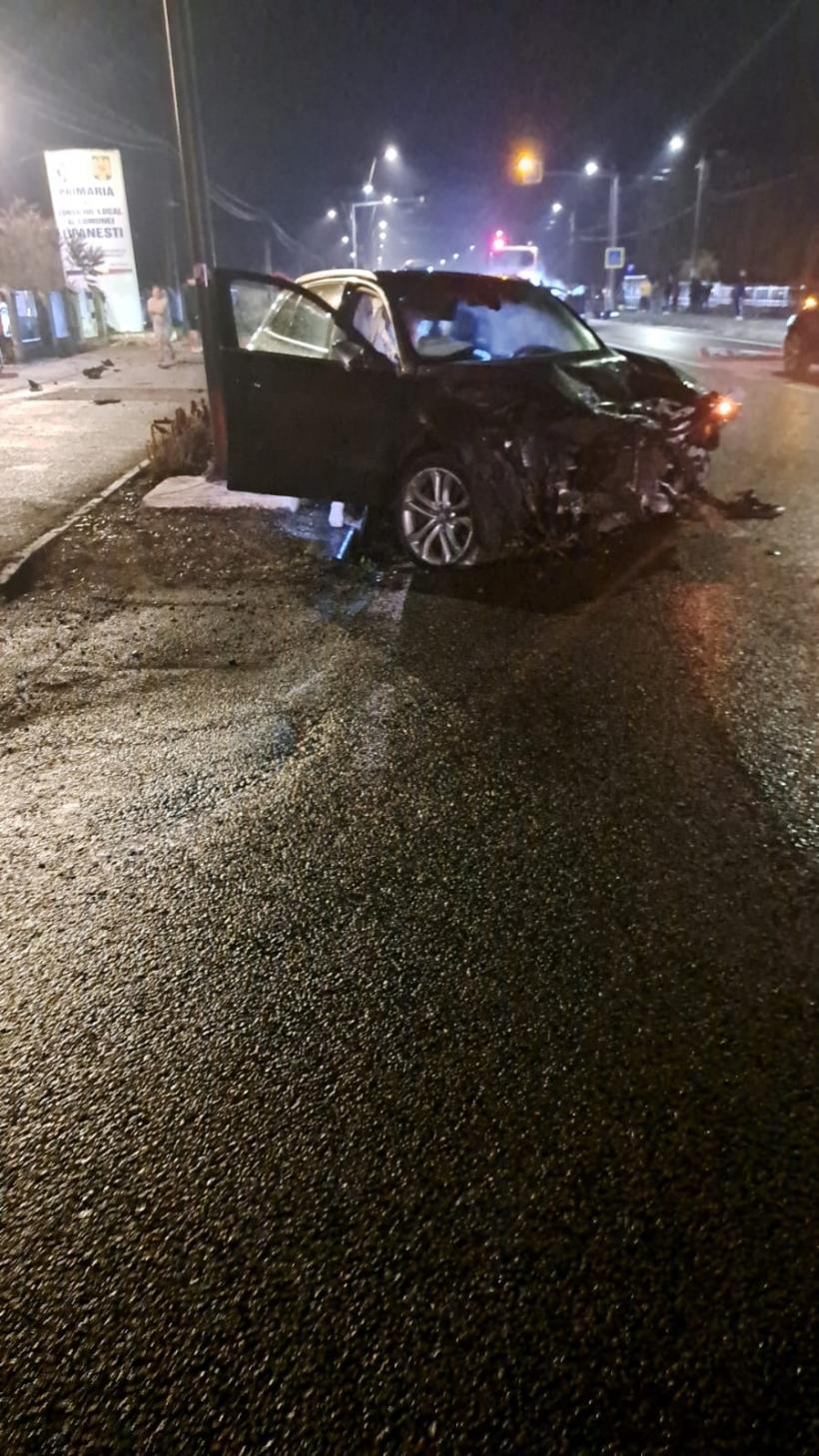 Accident groaznic urmat de incendiu pe DN 1A, în Prahova: 4 răniți, între care o adolescentă 18928554