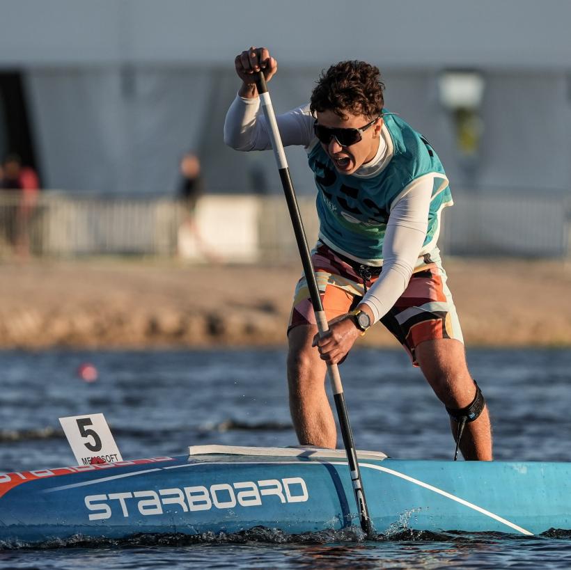 Costănțeanul Matei Barbu, Campion Mondial: România scrie istorie în SUA la Stand-Up Paddling 18928904