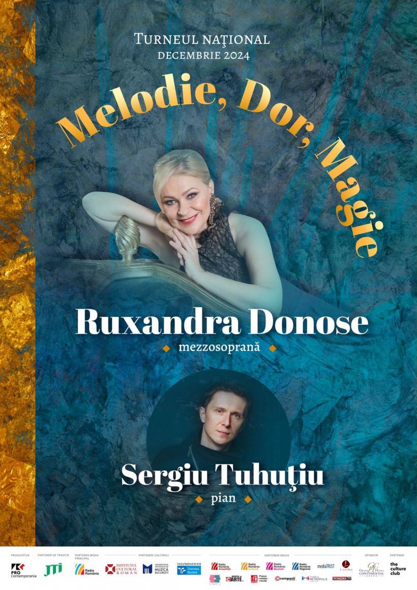 Melodie Dor Magie – mezzosoprana Ruxandra Donose și pianistul Sergiu Tuhuțiu într-un turneu de sărbători… acasă 18928825