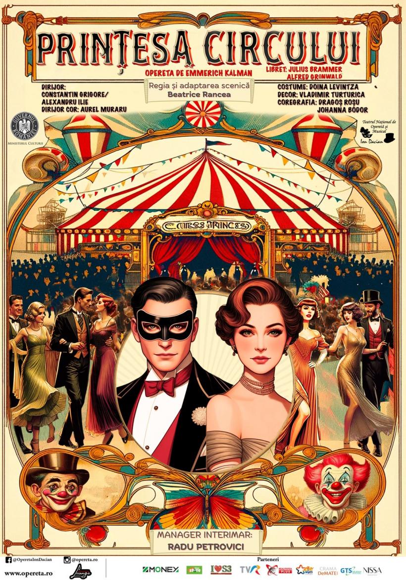 Program Teatrul Naţional de Operetă şi Musical Ion Dacian – luna DECEMBRIE 18929009