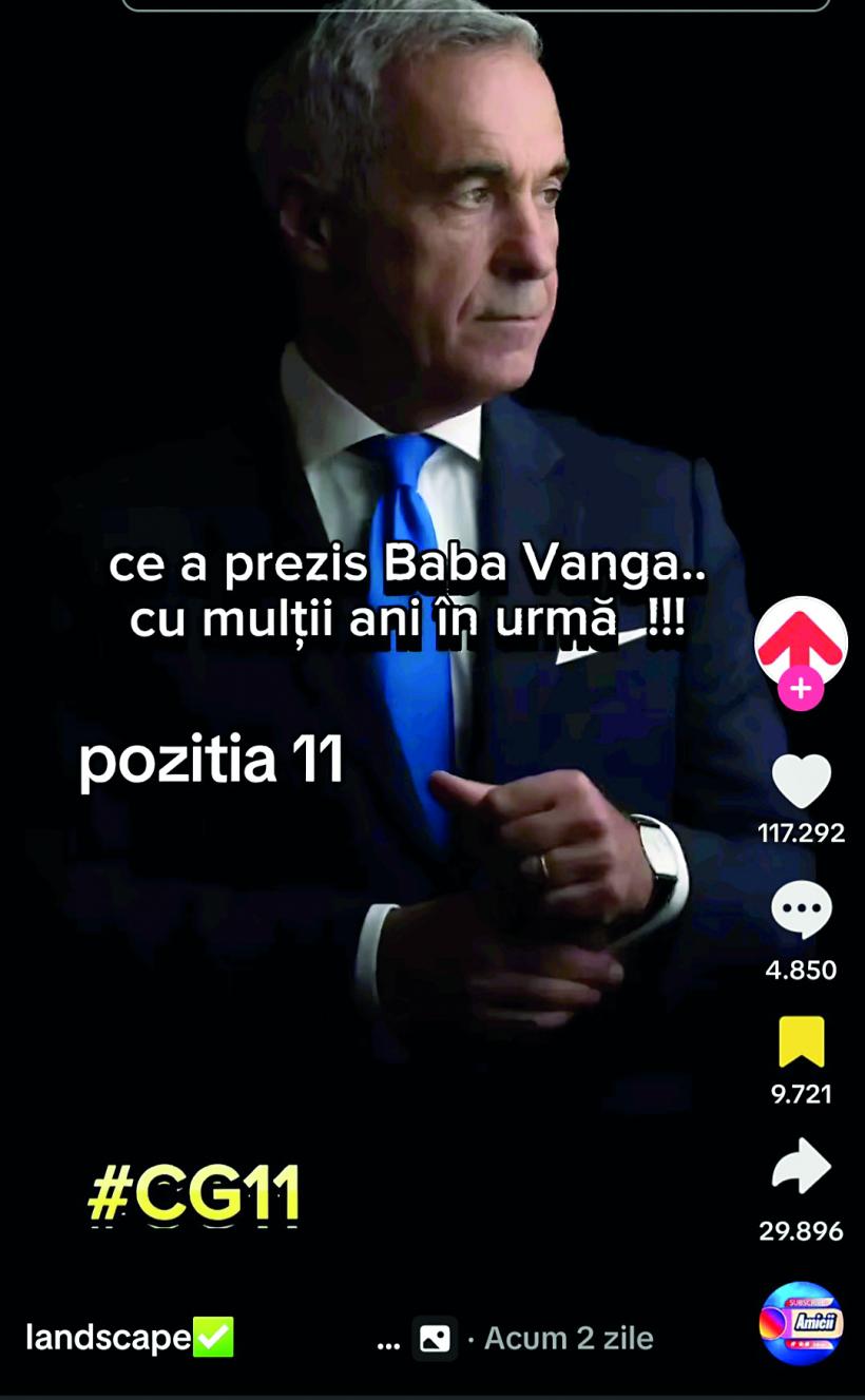Călin Georgescu, alesul babei Vanga: Cum a sărbătorit TikTok-ul victoria lui C.G11 în prima bătălie pentru Cotroceni 18929251