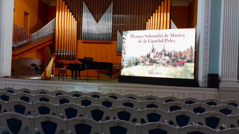 Concert de pian, vioară, harpă și expoziție multimedia, la Chișinău, despre „Muzica și pictura în Salonul de Muzică al primei construcții regale din România – Castelul Peleș” 18930246