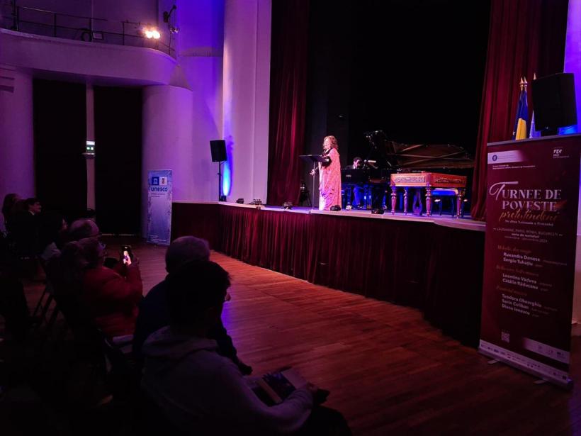 Turnee de poveste... pretutindeni la final. Mezzosoprana Ruxandra Donose, sopranele Leontina Văduva și Teodora Gheorghiu și bas-baritonul Sorin Coliban au cântat pentru diaspora românească din Elveția, Franța și Italia 18930519