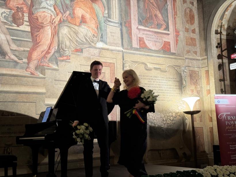 Turnee de poveste... pretutindeni la final. Mezzosoprana Ruxandra Donose, sopranele Leontina Văduva și Teodora Gheorghiu și bas-baritonul Sorin Coliban au cântat pentru diaspora românească din Elveția, Franța și Italia 18930522