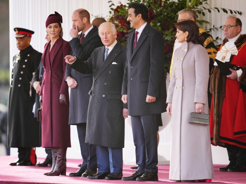 Catherine, prințesa de Wales, alături de familia regală la vizita de stat a Emirului Qatarului în Regatul Unit 18930549