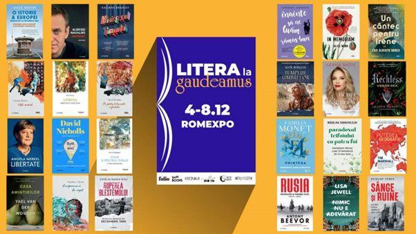 Editura Litera la Gaudeamus 2024: peste 1000 de titluri vă așteaptă la standul editurii între 4 și 8 decembrie 2024, la Romexpo, Pavilion B, în cele cinci zile ale târgului Gaudeamus