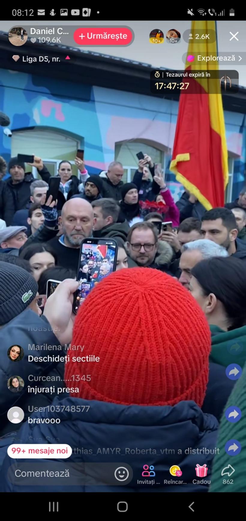 Răscoală pe TikTok, cu furci și topoare! Lumea crede tot ce vede pe rețele. Cum arată de aproape o coborâre în offline a lui Călin Georgescu 18931209