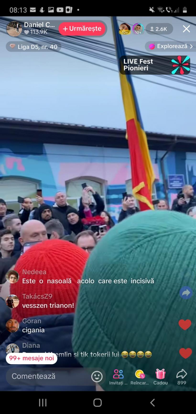 Răscoală pe TikTok, cu furci și topoare! Lumea crede tot ce vede pe rețele. Cum arată de aproape o coborâre în offline a lui Călin Georgescu 18931214