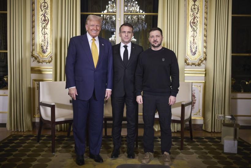 Donald Trump cere oprirea imediată a luptelor în Ucraina după ce s-a întâlnit cu Zelenski la Paris