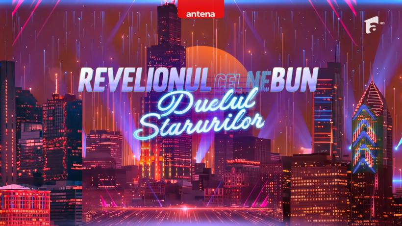 Cea mai tare petrecere a finalului de an, Revelionul cel neBUN! Duelul Starurilor, de la Antena 1, aduce 10 confruntări muzicale de neratat!