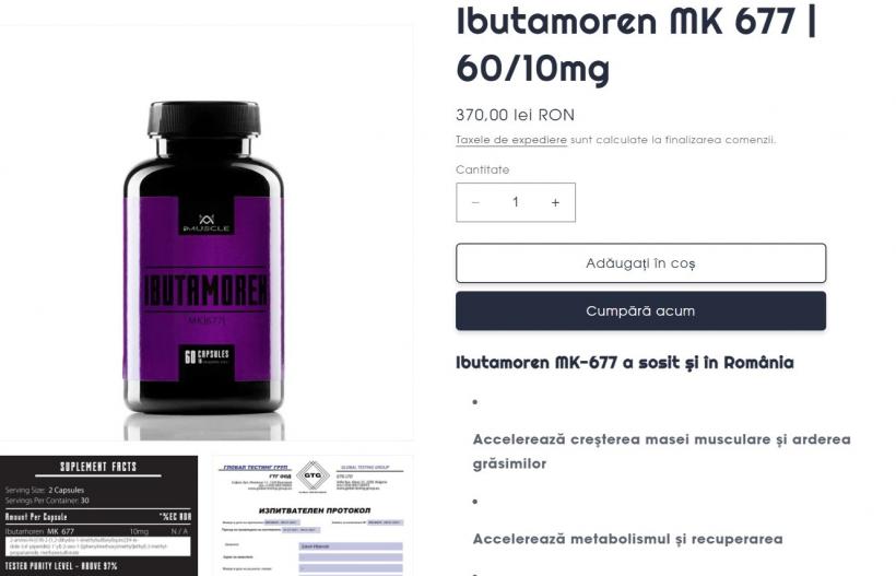 Pericol: Medicament experimental cu riscuri grave pentru sănătate, în mare vogă printre culturiști 18931913