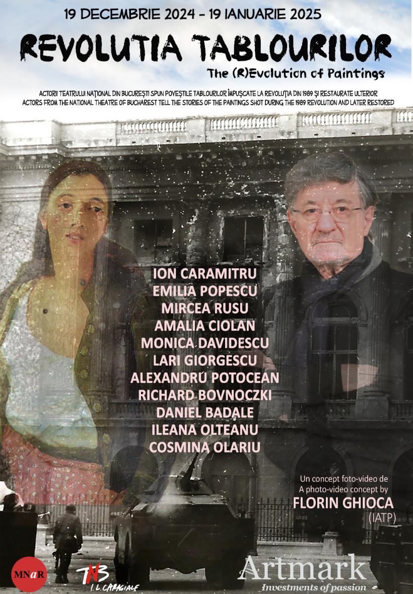 La 35 de ani de la Revoluția din 1989, „(R)EVOLUȚIA TABLOURILOR” se întâmplă la Artmark! ​​​​​​​Un proiect multimedia unic în România 18933016