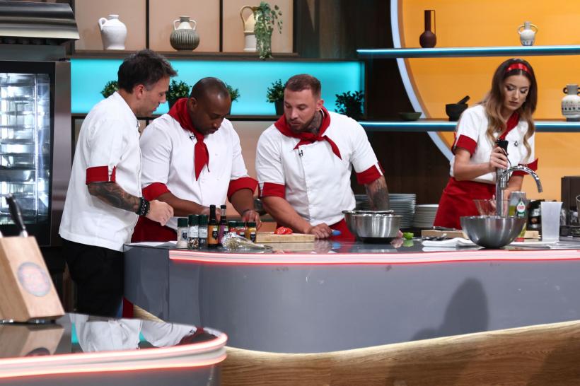 Seară cu trei eliminări la Chefi la cuțite, după un battle marcat de o amuletă dată în cel mai vulnerabil moment 18933478