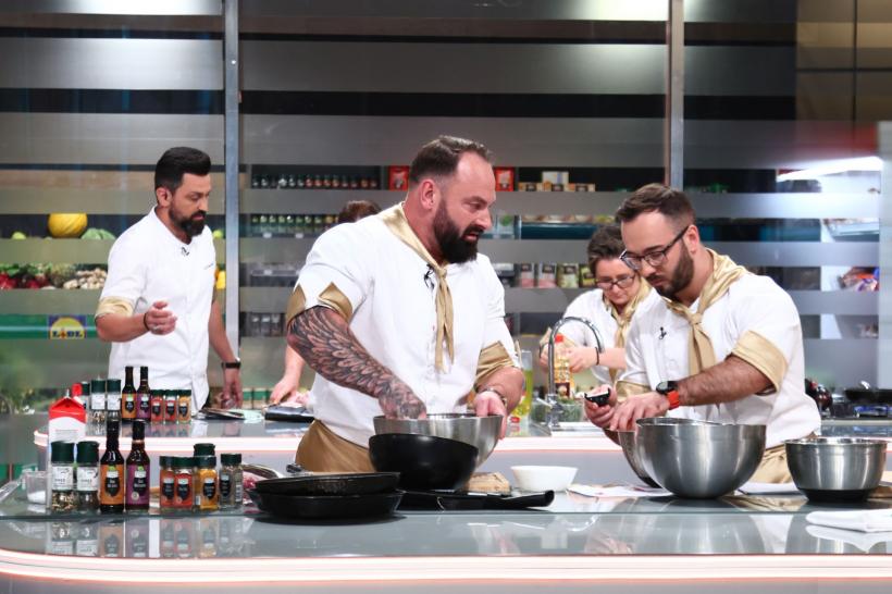 Seară cu trei eliminări la Chefi la cuțite, după un battle marcat de o amuletă dată în cel mai vulnerabil moment 18933479