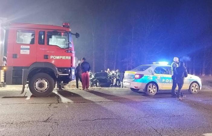 Accident mortal, pe DN 67, în Gorj: Șoferul unei mașini a decedat