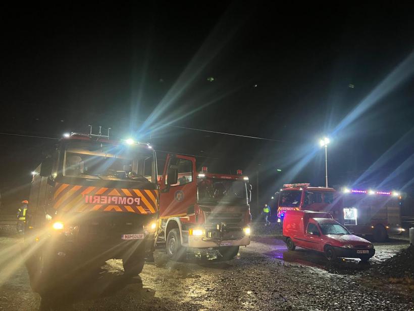 Circulația feroviară reluată în zona Albești Târnava după intervenția autorităților 18934780