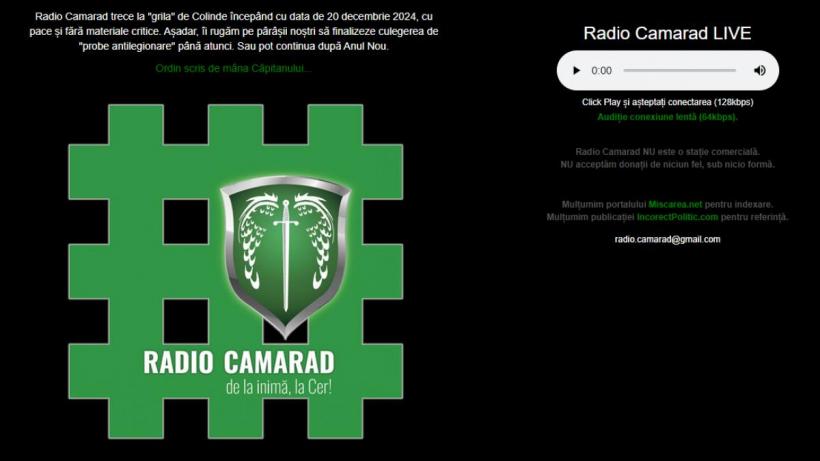 Radio Camarad, un bastion al propagandei legionare: de ce autoritățile române nu reușesc să-l închidă