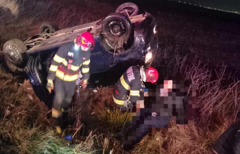 Accident rutier cu trei victime în Sebeș. Traficul rutier este îngreunat 