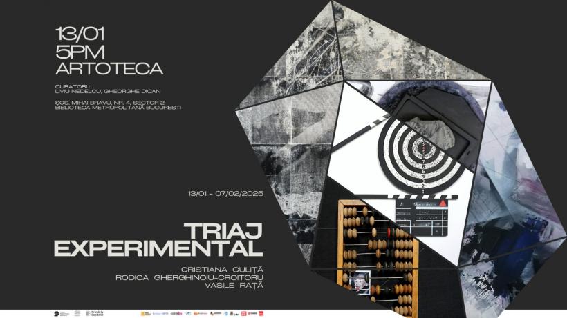 Expoziția TRIAJ EXPERIMENTAL la Artoteca BMB