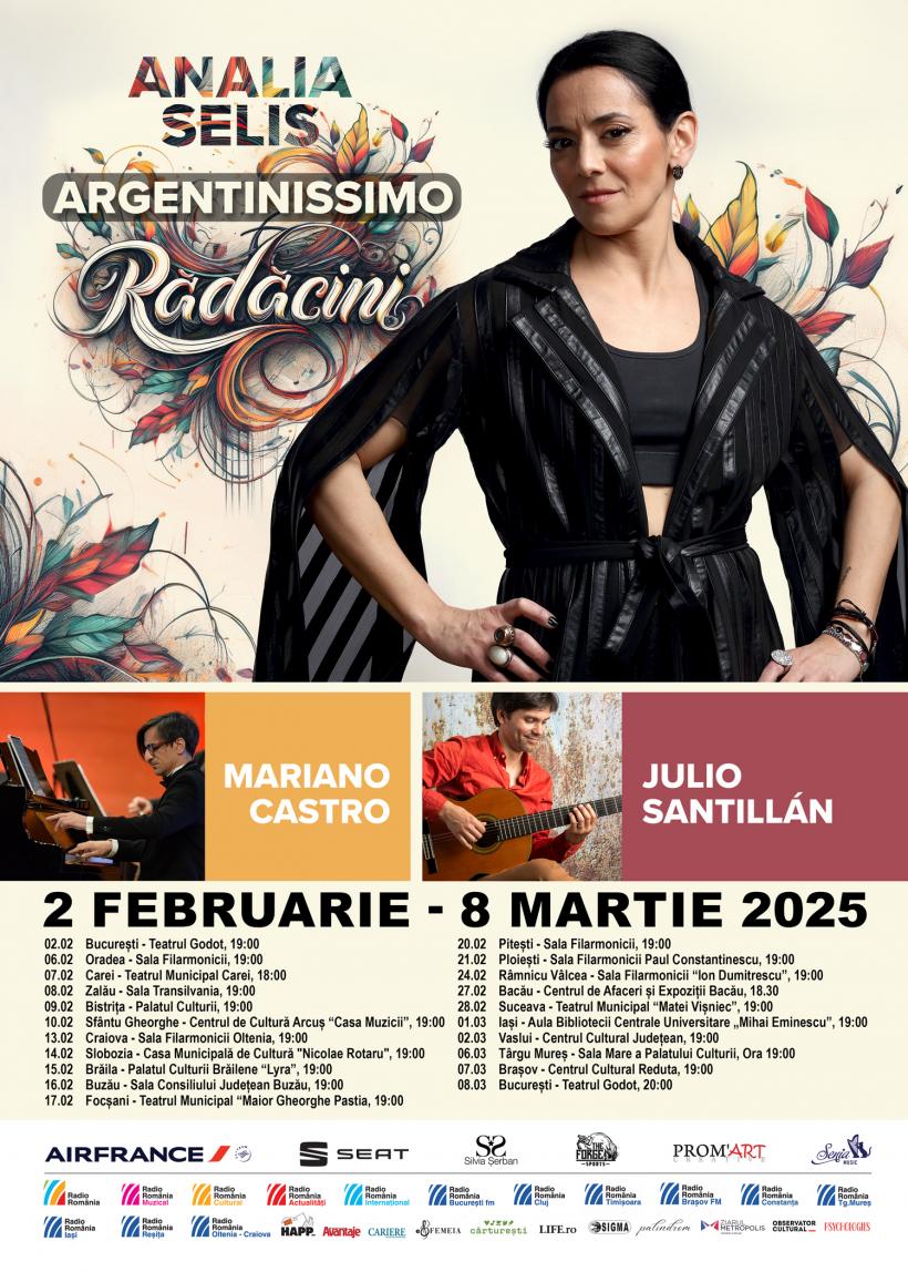 ANALIA SELIS prezintă: Turneul național „ARGENTINISSIMO, RĂDĂCINI” 18935893
