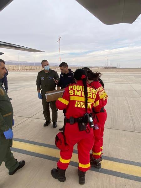 România a evacuat 12 bolnavi palestinieni și rudele lor din Gaza. Copiii răniți sunt tratați în spitalele din București 18936497