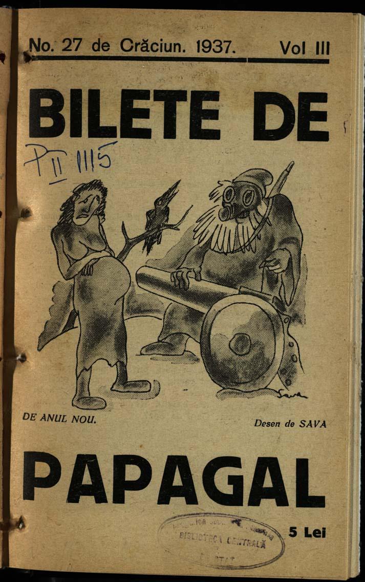 „Bilete de papagal”, povestea revistei-purice a lui Arghezi 18936385