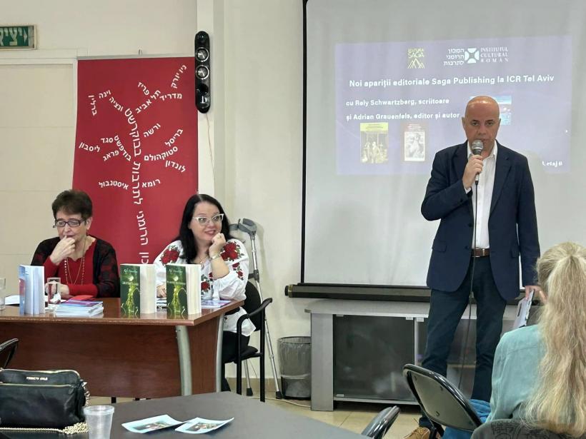 „Saga” literaturii române din Israel continuă la ICR Tel Aviv 18936886
