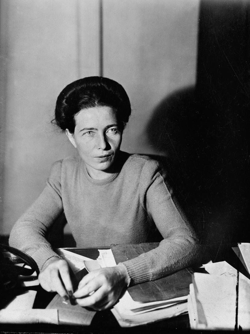 Simone de Beauvoir, emblema existențialismului și a feminismului șic 18937247
