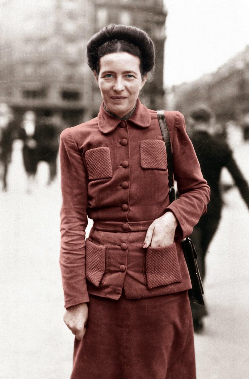Simone de Beauvoir, emblema existențialismului și a feminismului șic 18937252