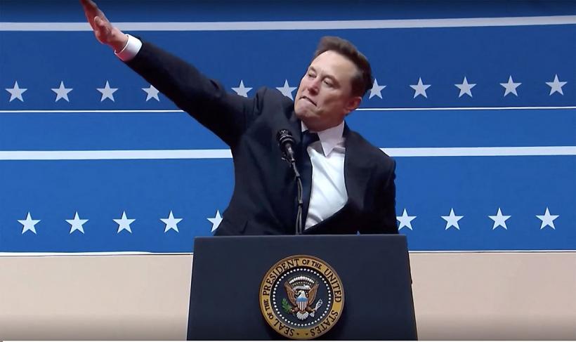 Elon Musk atacă Wikipedia din cauza unei referinţe la salutul său controversat