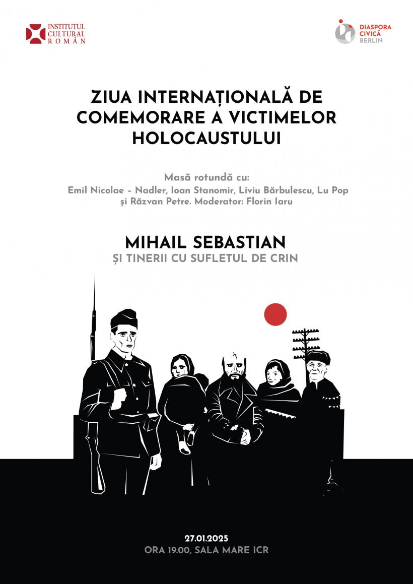 Cu prilejul Zilei Internaționale de Comemorare a Victimelor Holocaustului, ICR omagiază memoria victimelor acestui capitol tragic al istoriei 18937744
