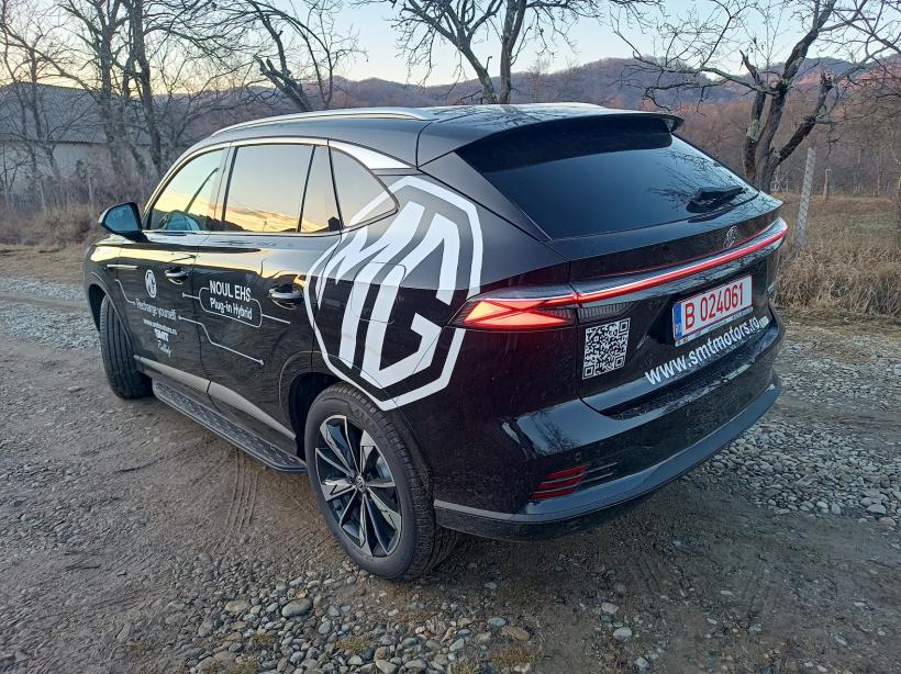 100 km, doar pe baterie. Hibrid cu puteri electrice. Ce oferă un MG de 40.000 de euro 18937623