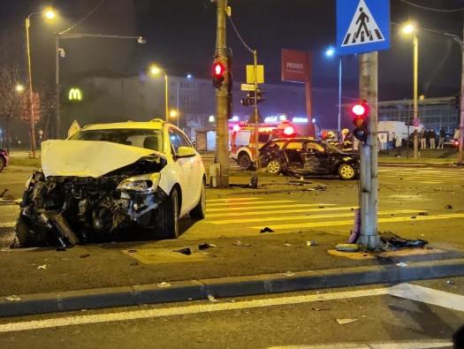 Șofer de 19 ani, implicat într-un accident cu patru victime, la Timișoara