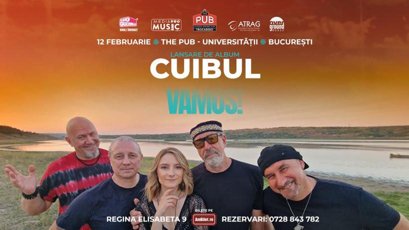 VAMOS! Pe 12 februarie trupa Cuibul lansează la The Pub Universității București, noul lor album