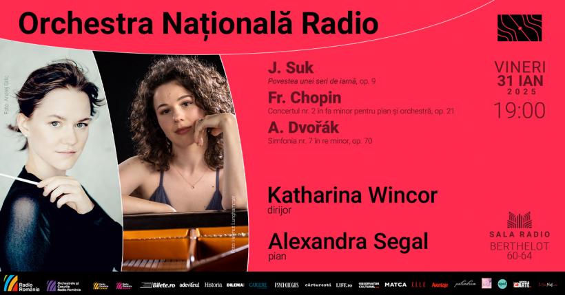Câștigătoarea Concursului Internațional „G. Enescu” (2022),  Alexandra Segal cântă Chopin la Sala Radio 18938206