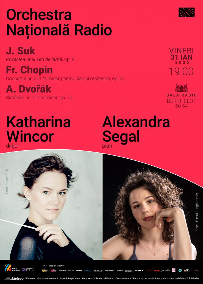 Câștigătoarea Concursului Internațional „G. Enescu” (2022),  Alexandra Segal cântă Chopin la Sala Radio 18938207