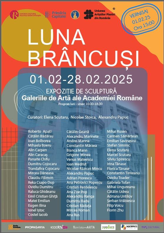 Luna Brâncuși 2025: Omagiu sculpturii contemporane românești 18938686