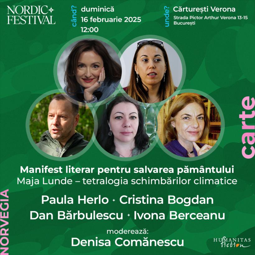 Descoperă autorii și temele literaturii nordice în cadrul evenimentelor Nordic Festival 18938786