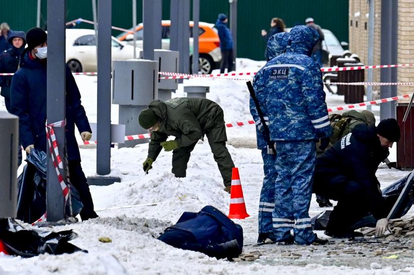 Explozie într-un complex imobiliar din Moscova