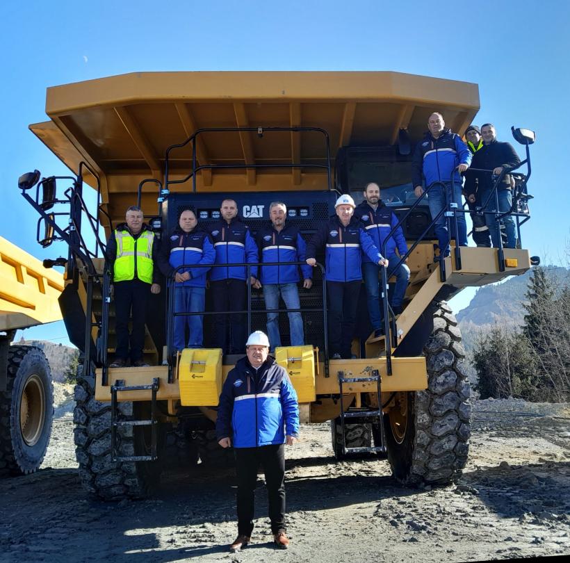 Cupru Min Abrud a cumpărat cele mai mari camioane vândute în România, de peste un milion de euro fiecare,pentru transportul minereului 18939308