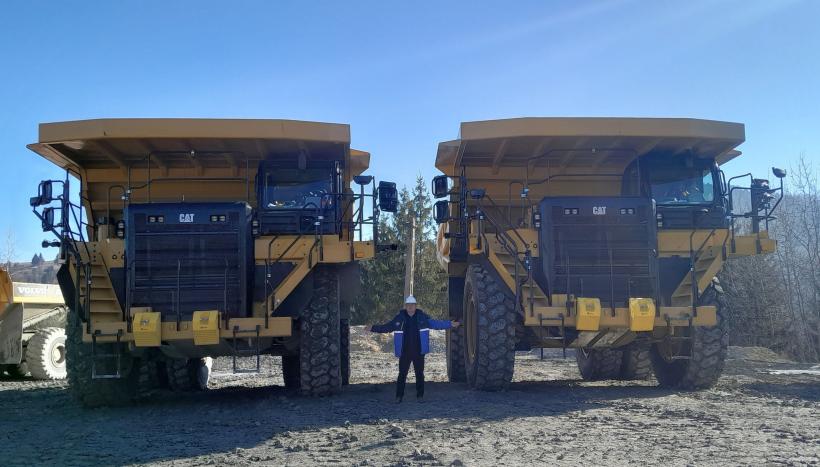 Cupru Min Abrud a cumpărat cele mai mari camioane vândute în România, de peste un milion de euro fiecare,pentru transportul minereului 18939309