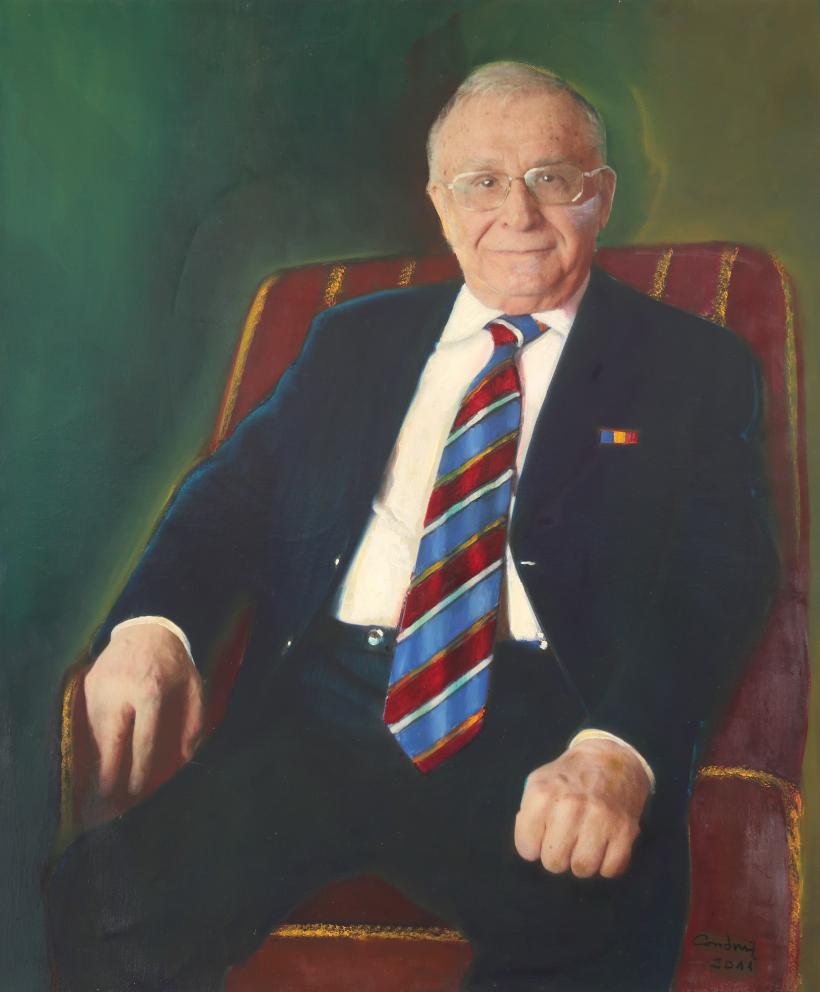 O importantă pictură de tinerețe de Adrian Ghenie și două portrete-surpriză cu Ion Iliescu, în licitație la Artmark 18939799