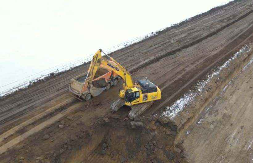 Autostrada Moldovei: Avansează lucrările pe cele trei loturi ale Autostrăzii Bacău-Pașcani 18939866