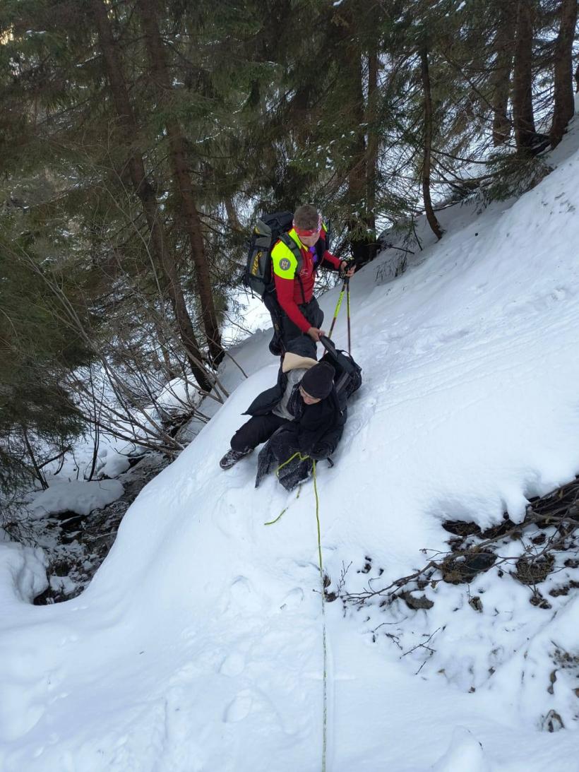 Intervenții la foc automat pentru Salvamont: 110 persoane au avut nevoie de ajutor 18939945