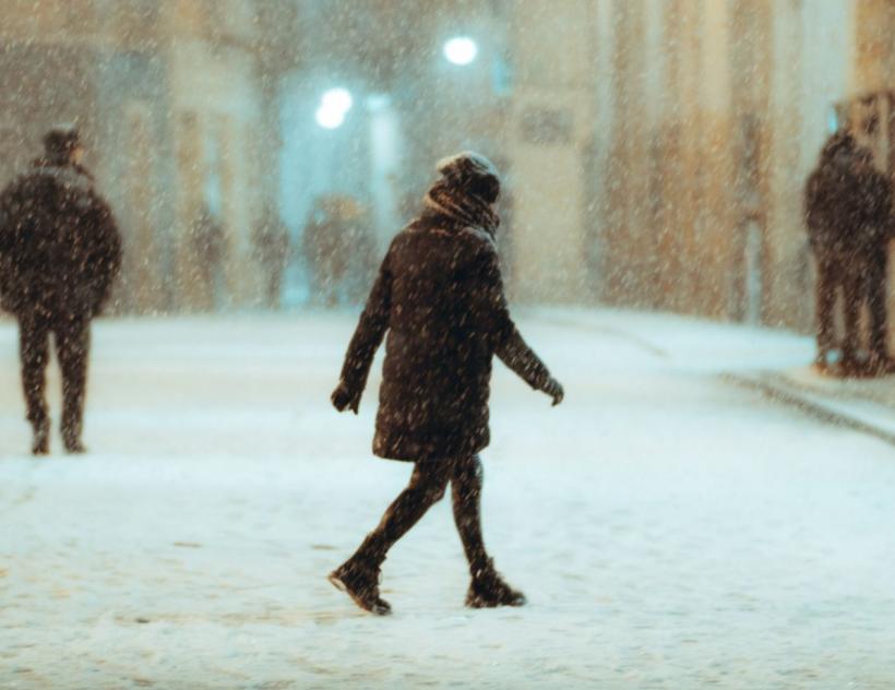 Vremea în Capitală. Ninsori și temperaturi scăzute