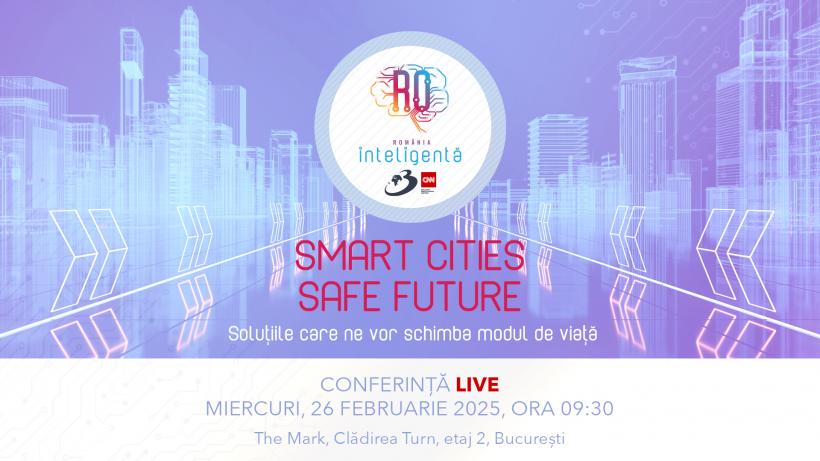 LIVE: A început conferința România Inteligentă „Smart Cities - Safe Future, Soluțiile care ne vor schimba modul de viață” 18941275